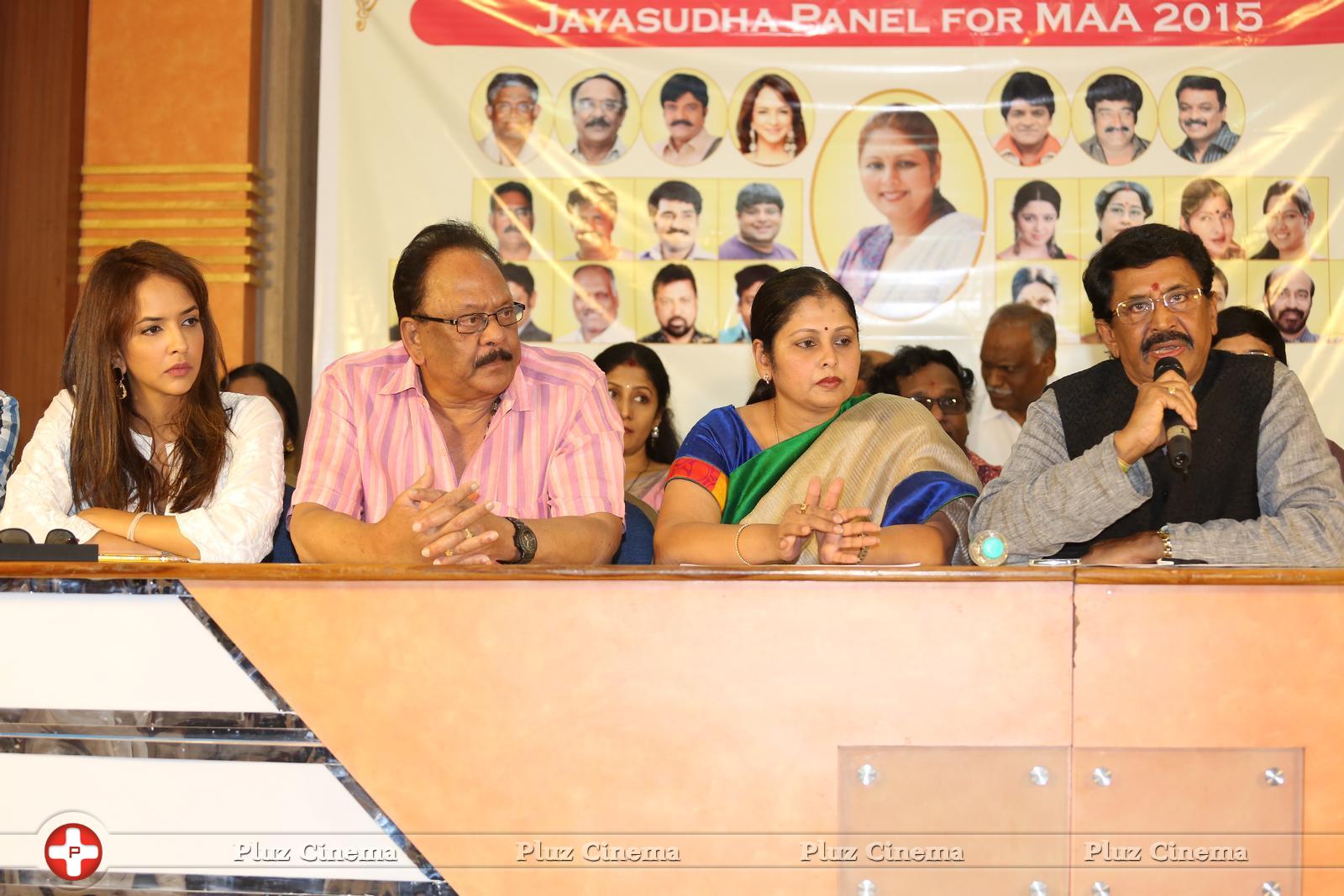 Jayasudha Panel for MAA 2015 Press Meet Photos | Picture 1000136