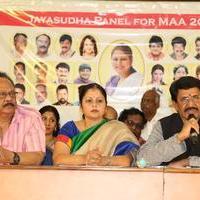 Jayasudha Panel for MAA 2015 Press Meet Photos