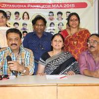 Jayasudha Panel for MAA 2015 Press Meet Stills | Picture 1002374