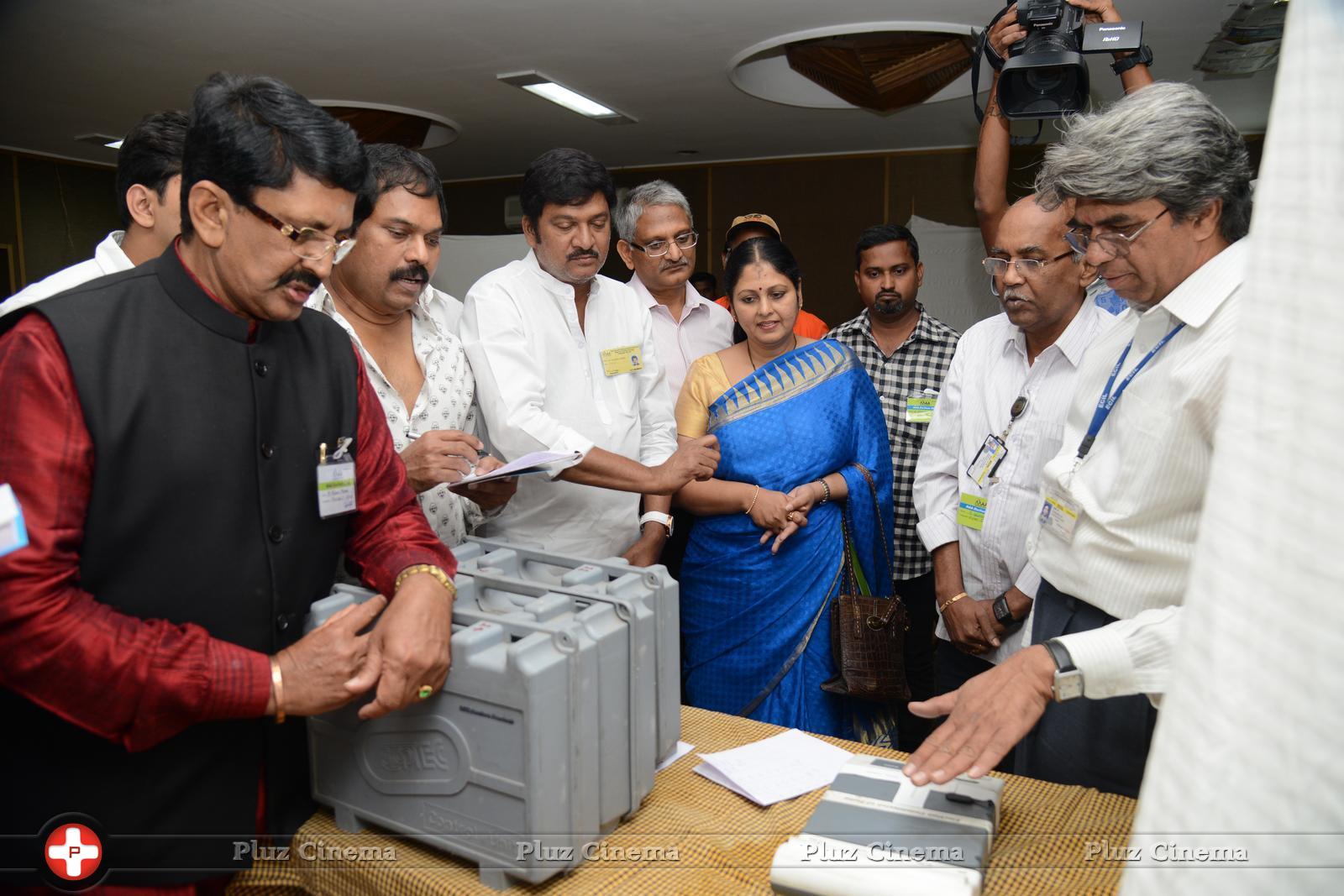 Maa Elections Polling Photos | Picture 1004552