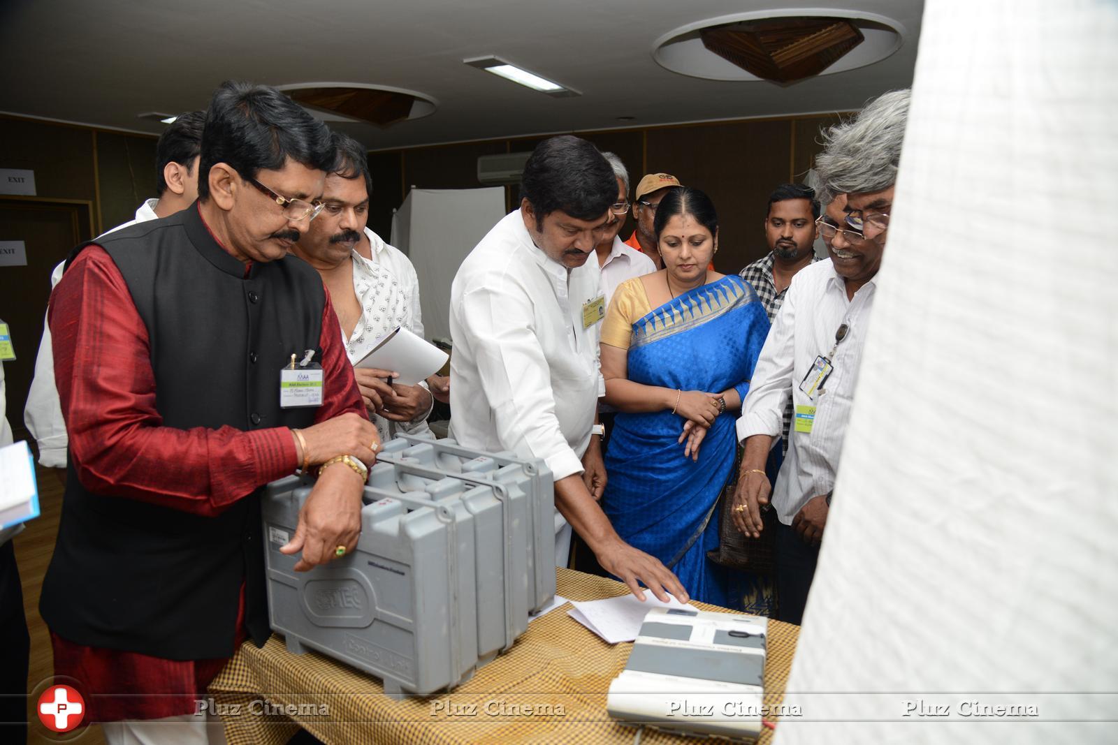 Maa Elections Polling Photos | Picture 1004553