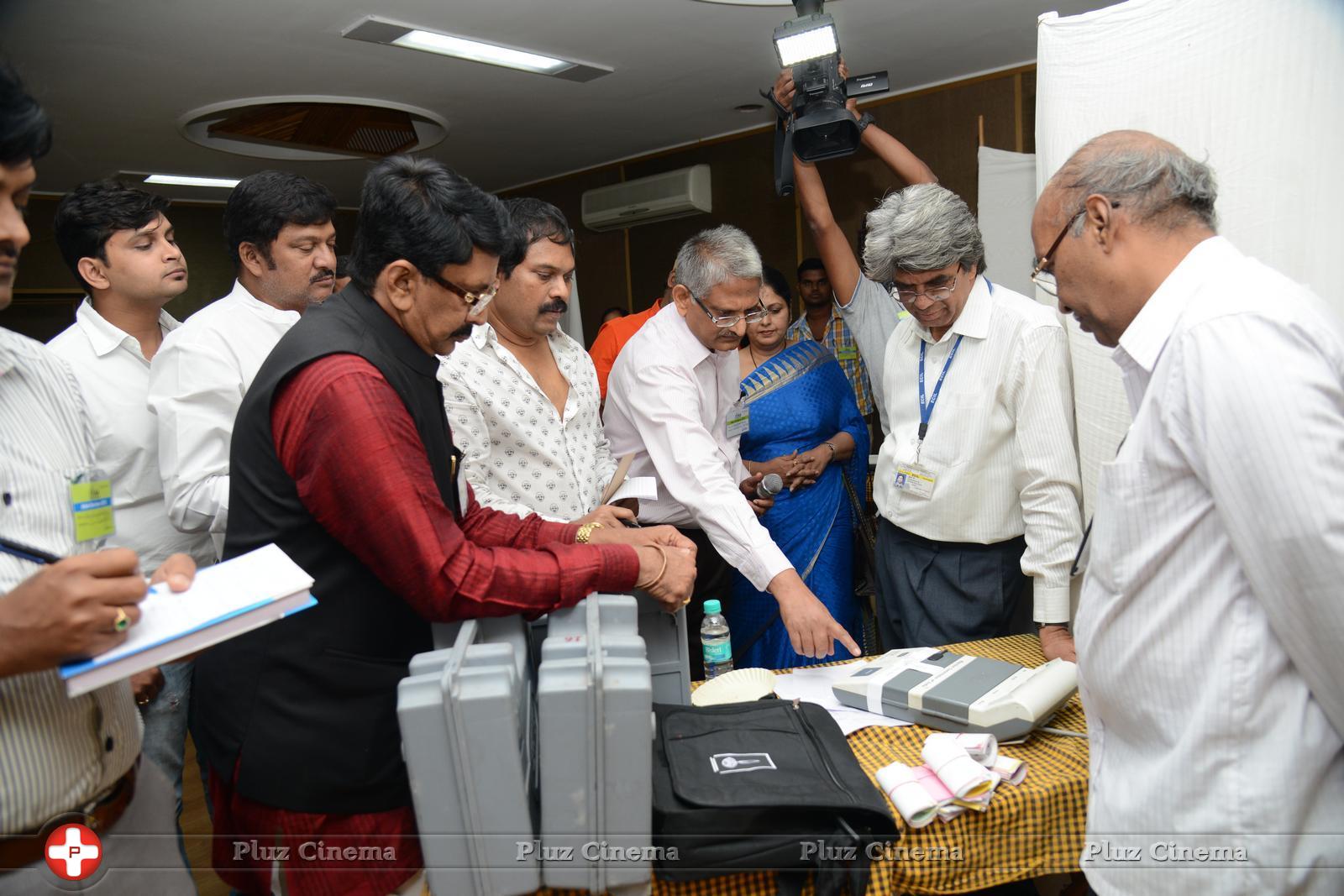Maa Elections Polling Photos | Picture 1004555