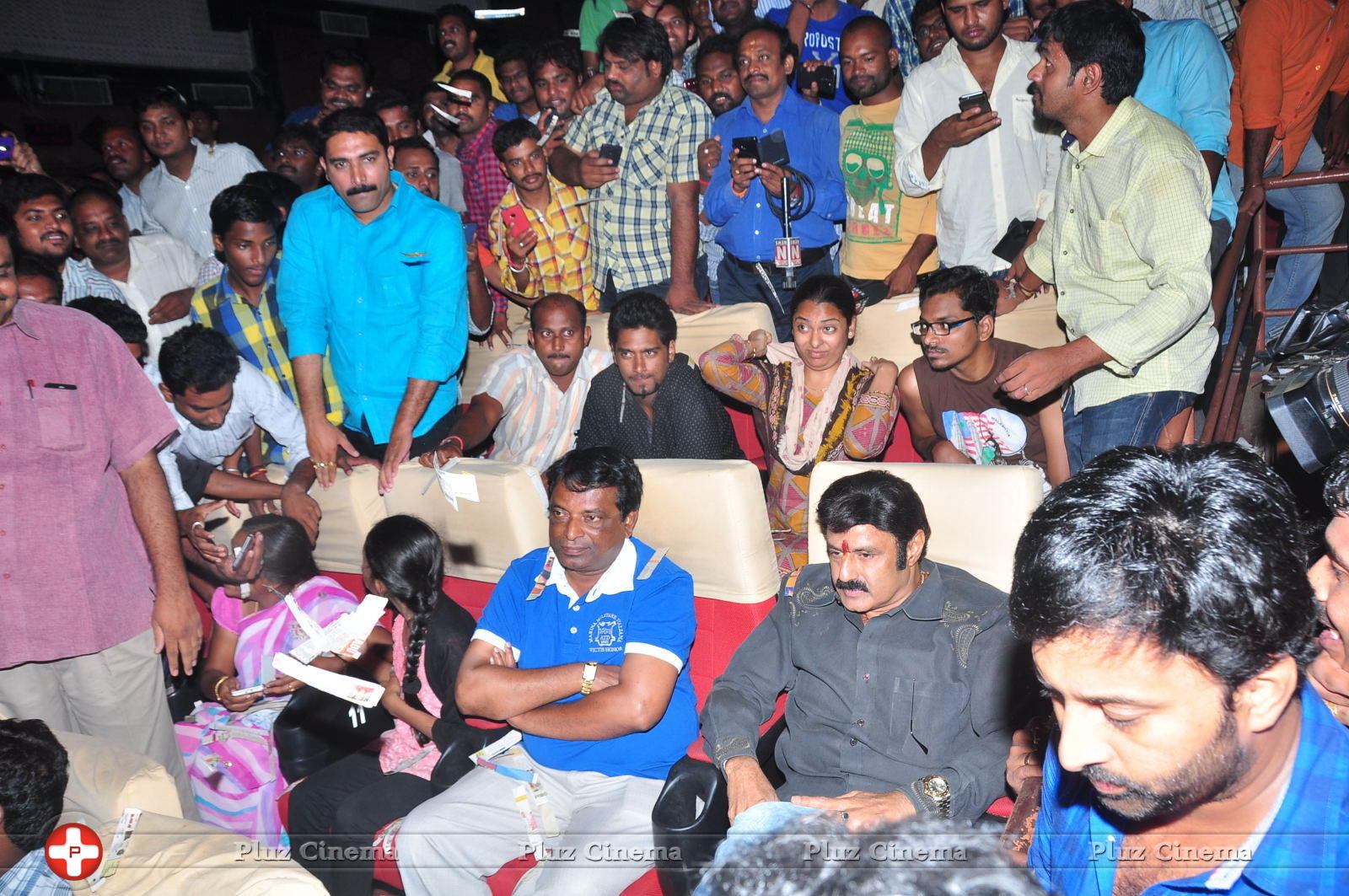 Balakrishna watches Lion Movie at Bramaramba Theatre Stills | Picture 1031749