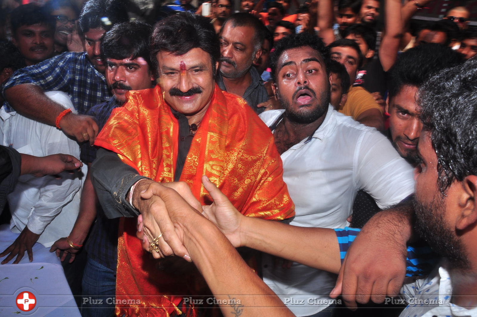 Balakrishna watches Lion Movie at Bramaramba Theatre Stills | Picture 1031770