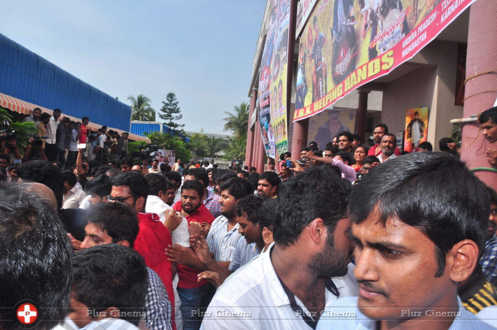 Balakrishna watches Lion Movie at Bramaramba Theatre Stills | Picture 1031782