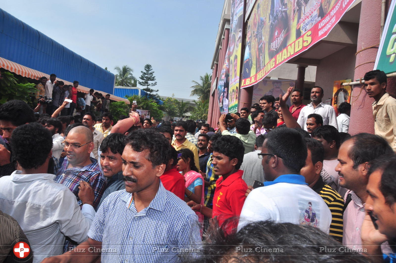 Balakrishna watches Lion Movie at Bramaramba Theatre Stills | Picture 1031783