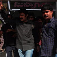Balakrishna watches Lion Movie at Bramaramba Theatre Stills | Picture 1031754