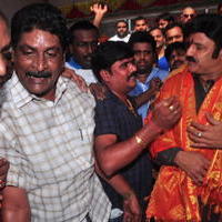 Balakrishna watches Lion Movie at Bramaramba Theatre Stills | Picture 1031768
