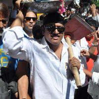 Rajendra Prasad - Telugu Film Industry Swachh Bharat Campaign Photos | Picture 1032841