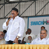 Rajendra Prasad - Telugu Film Industry Swachh Bharat Campaign Photos | Picture 1033181
