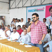 Venkatesh - Telugu Film Industry Swachh Bharat Campaign Photos