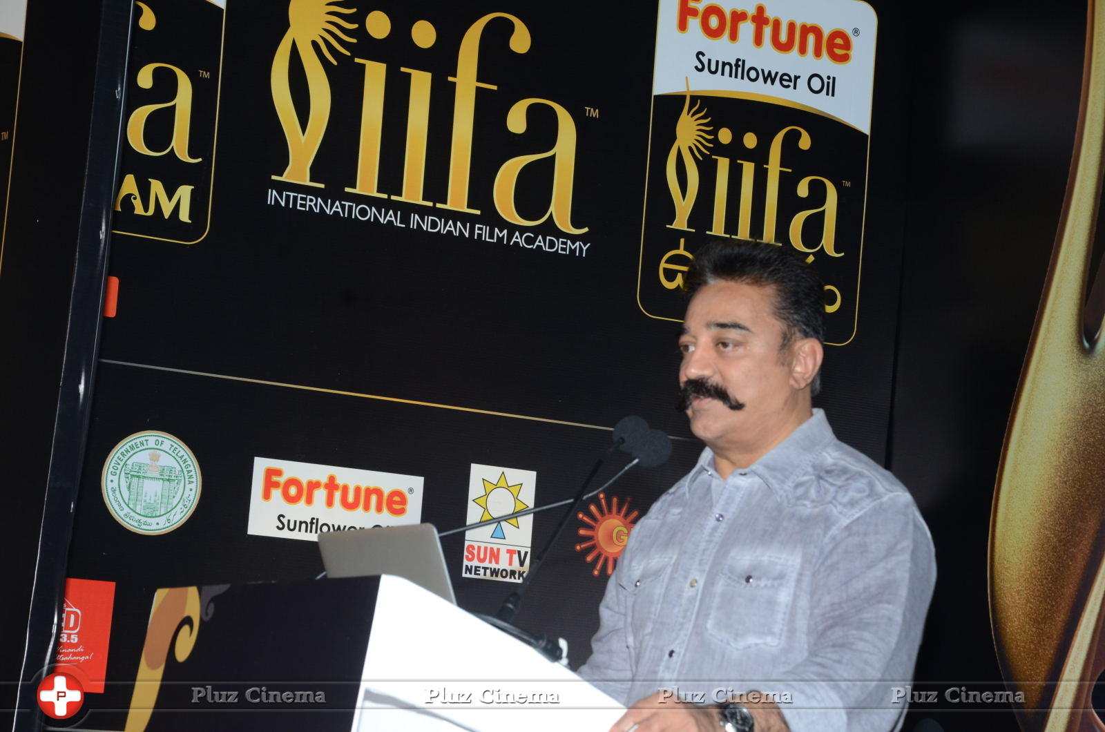 Kamal Haasan - Celebs at South India IIFA UTSAVAM Press Meet Stills | Picture 1152072
