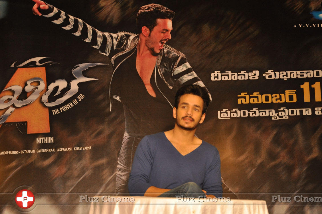 Akhil Akkineni at Akhil Movie Press Meet Stills | Picture 1155275