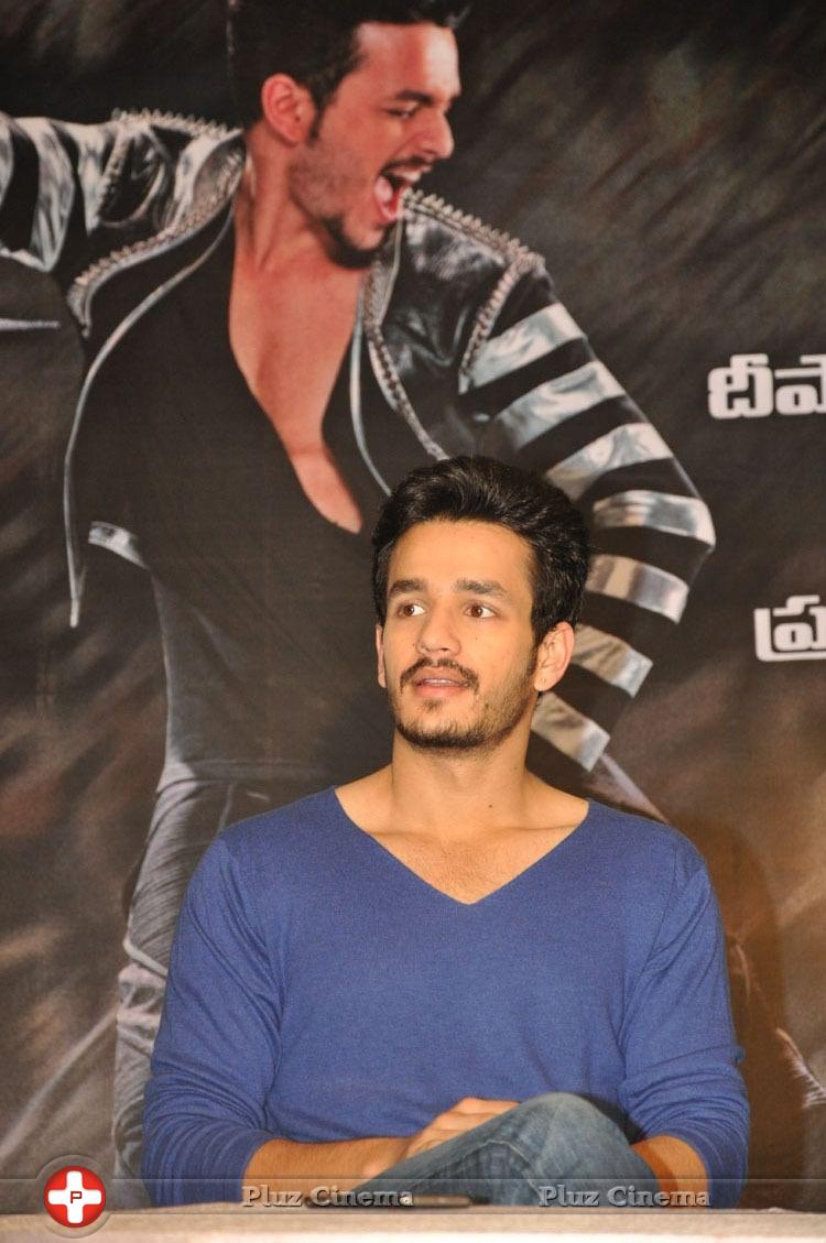 Akhil Akkineni at Akhil Movie Press Meet Stills | Picture 1155282