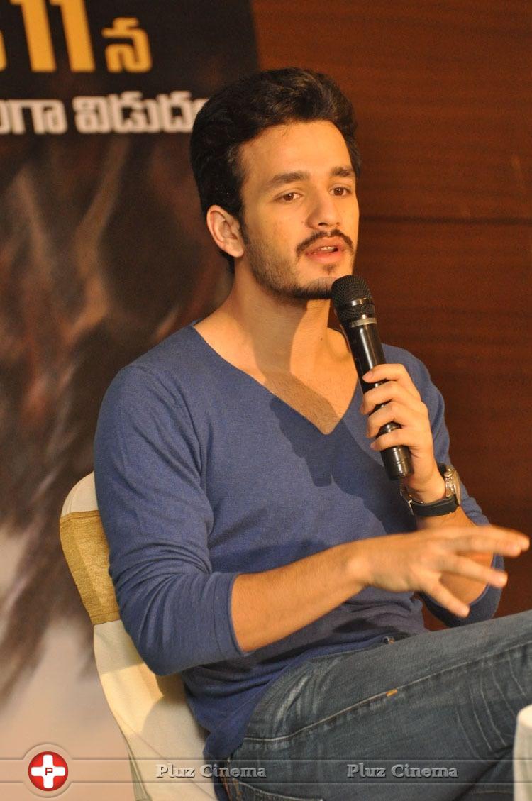 Akhil Akkineni at Akhil Movie Press Meet Stills | Picture 1155291