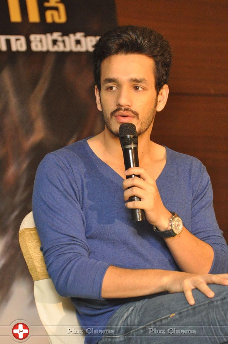 Akhil Akkineni at Akhil Movie Press Meet Stills | Picture 1155293