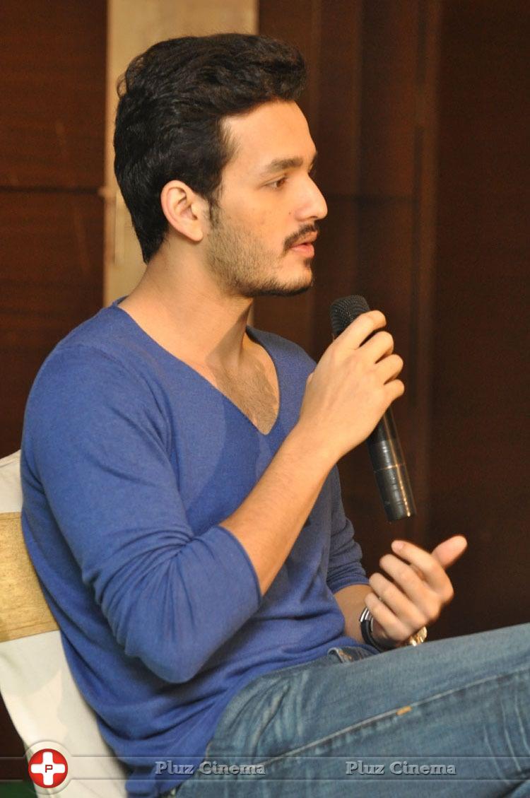 Akhil Akkineni at Akhil Movie Press Meet Stills | Picture 1155296