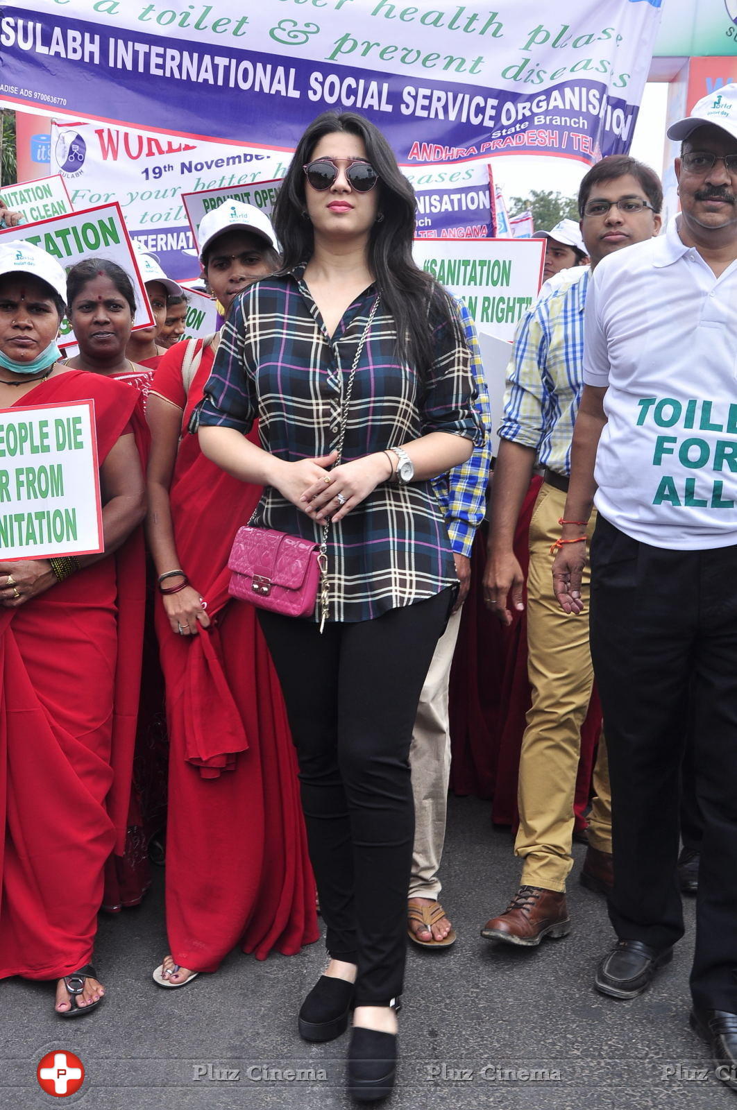 Charmi Kaur at World Toilet Day Run at Necklace Road Stills | Picture 1162589