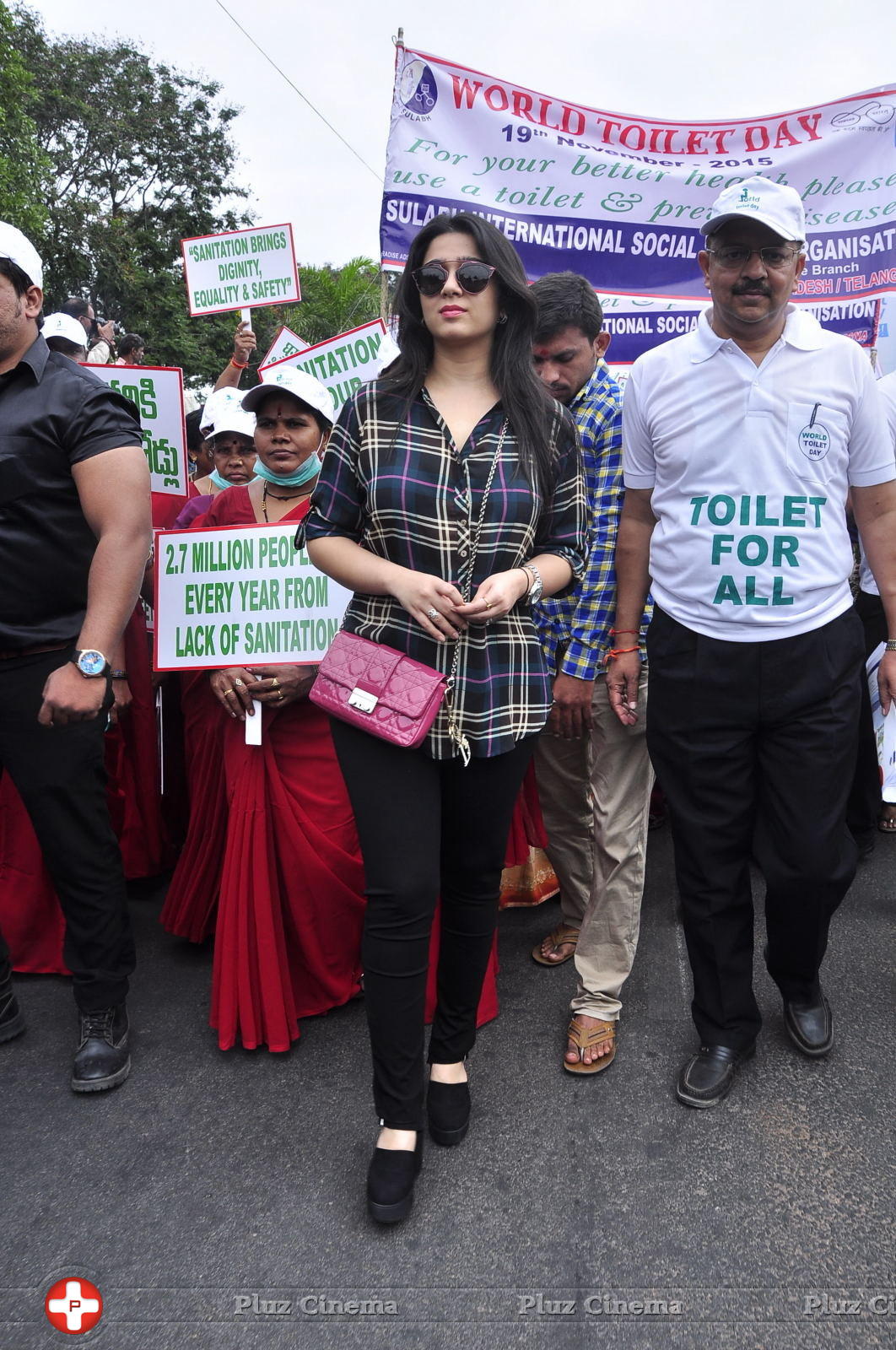 Charmi Kaur at World Toilet Day Run at Necklace Road Stills | Picture 1162603