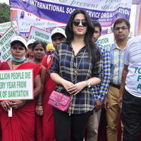 Charmi Kaur at World Toilet Day Run at Necklace Road Stills | Picture 1162593