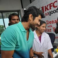 Ram Charan Teja - Ram Charan at KFC Employees Blood Donation Event Stills | Picture 1133126