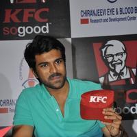 Ram Charan Teja - Ram Charan at KFC Employees Blood Donation Event Stills | Picture 1133174