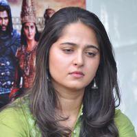 Anushka Shetty - Rudhramadevi Press Meets at Dasari Residence Stills