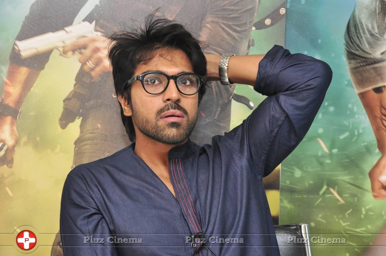 Ram Charan Teja at Bruce Lee Movie Press Meet Stills | Picture 1135919