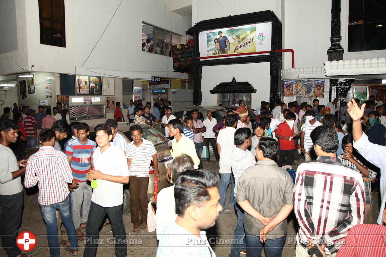 Mohan Babu Watches Dynamite Movie at Krishna Teja Theater Stills | Picture 1109775