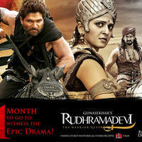 Rudramadevi Movie New Poster