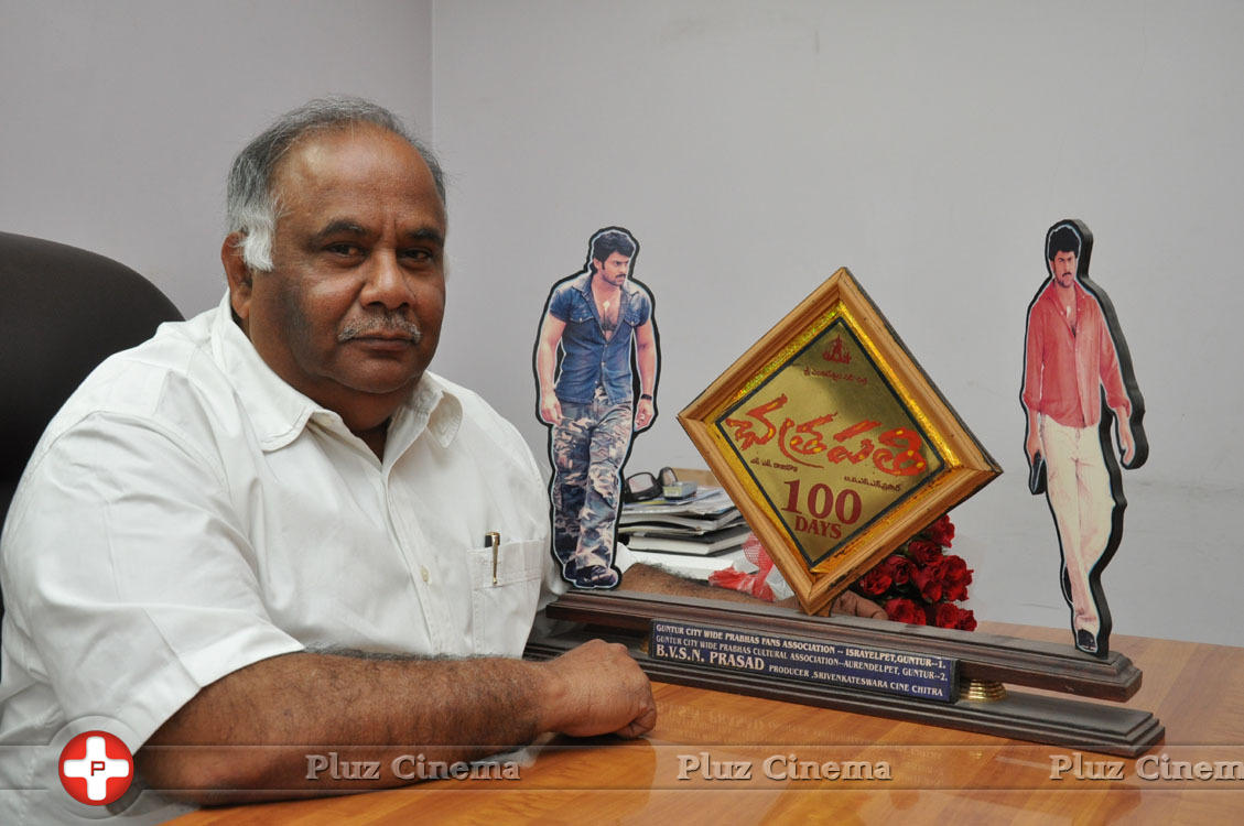 B. V. S. N. Prasad (Producer) - BVSN Prasad at Chatrapathi Movie 10 Years Completion Press Meet Stills | Picture 1127526