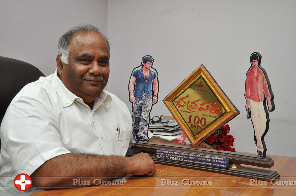B. V. S. N. Prasad (Producer) - BVSN Prasad at Chatrapathi Movie 10 Years Completion Press Meet Stills | Picture 1127529
