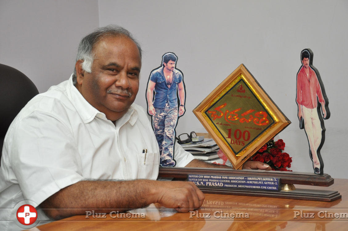 B. V. S. N. Prasad (Producer) - BVSN Prasad at Chatrapathi Movie 10 Years Completion Press Meet Stills | Picture 1127531