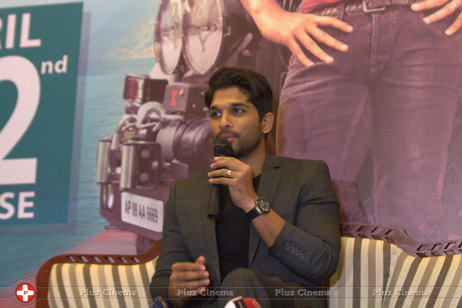 Allu Arjun at Sarrainodu Bangalore Press Meet Photos | Picture 1298439