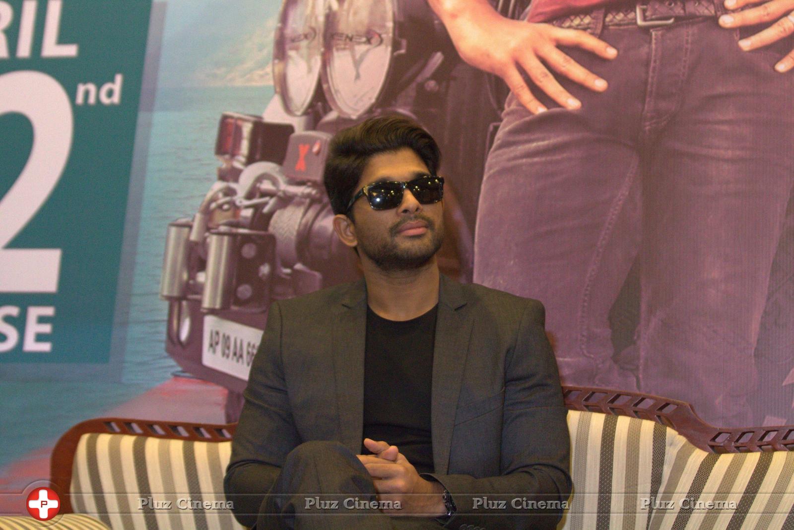 Allu Arjun at Sarrainodu Bangalore Press Meet Photos | Picture 1298501