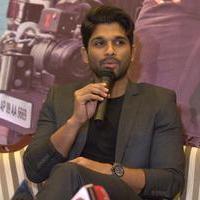 Allu Arjun at Sarrainodu Bangalore Press Meet Photos | Picture 1298464