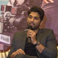 Allu Arjun at Sarrainodu Bangalore Press Meet Photos | Picture 1298477