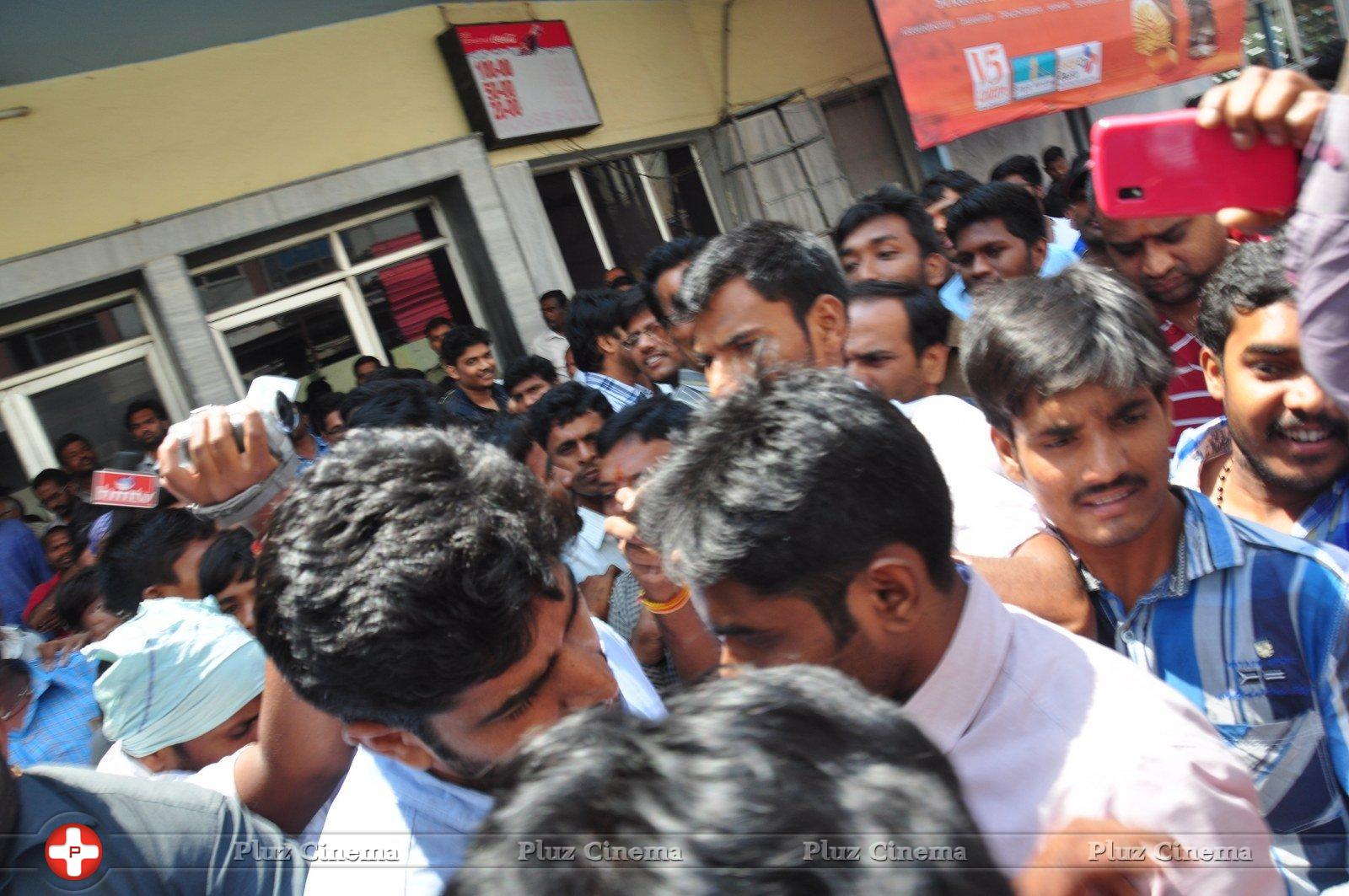 Raja Cheyi Vesthe Theater Coverage Photos | Picture 1303328