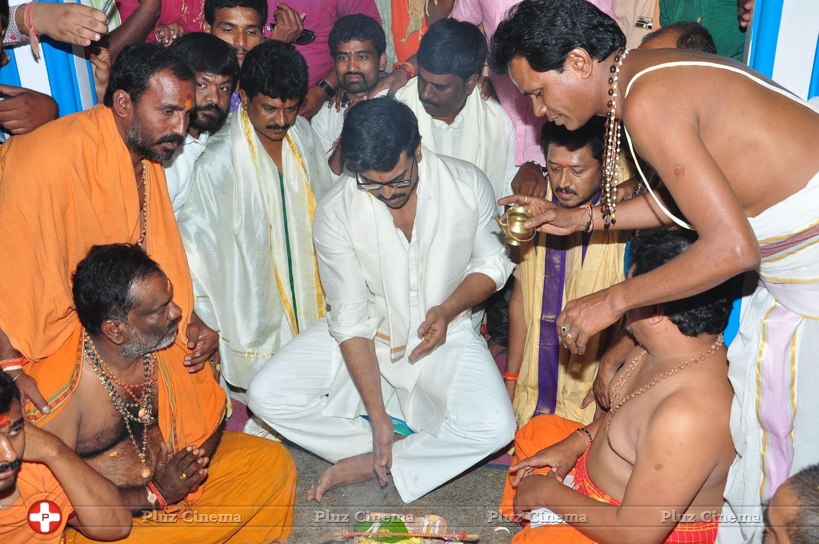 Chiranjeevi Birthday Celebrations at Film Nagar Temple | Picture 1395375