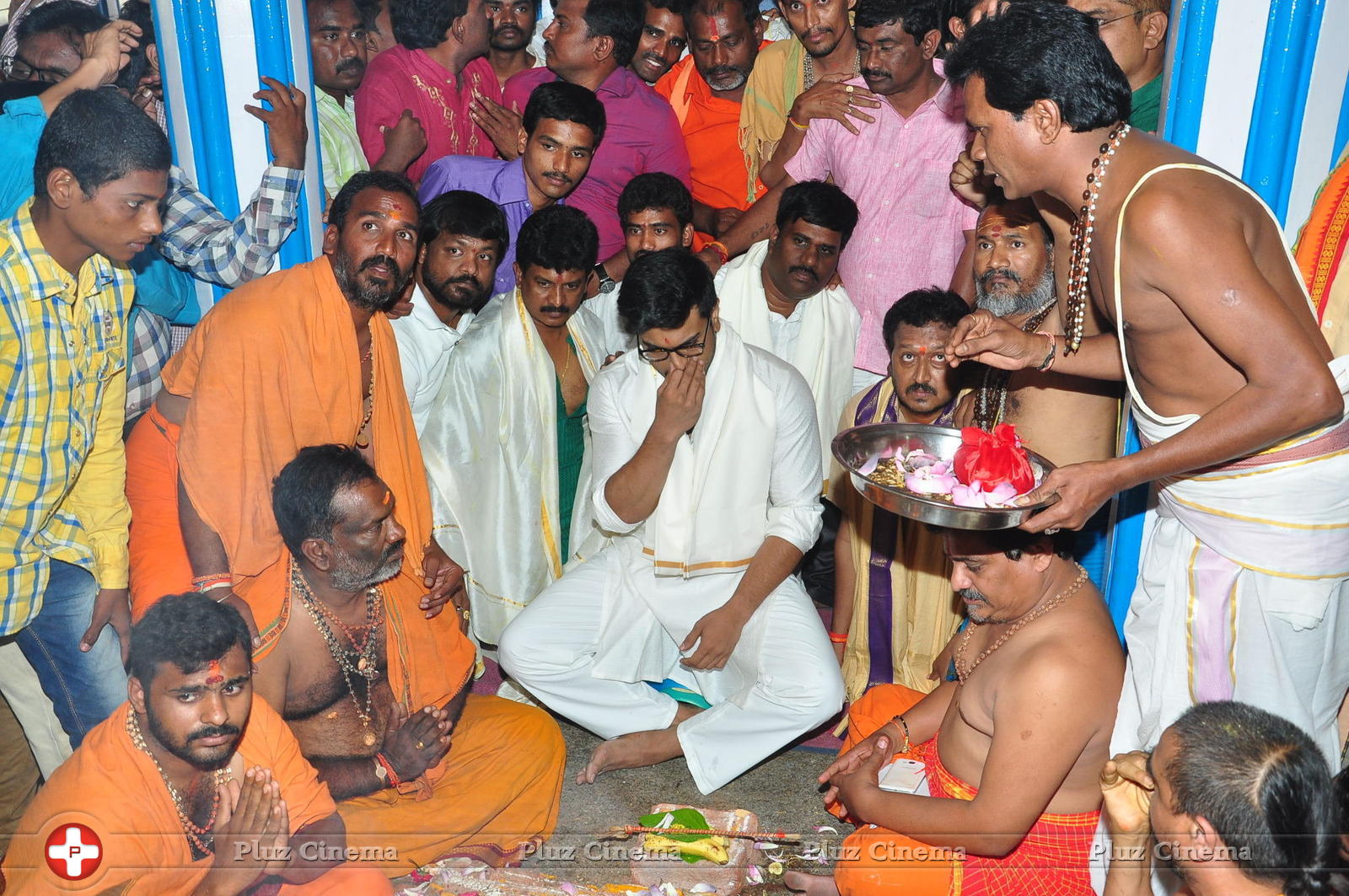 Chiranjeevi Birthday Celebrations at Film Nagar Temple | Picture 1395379