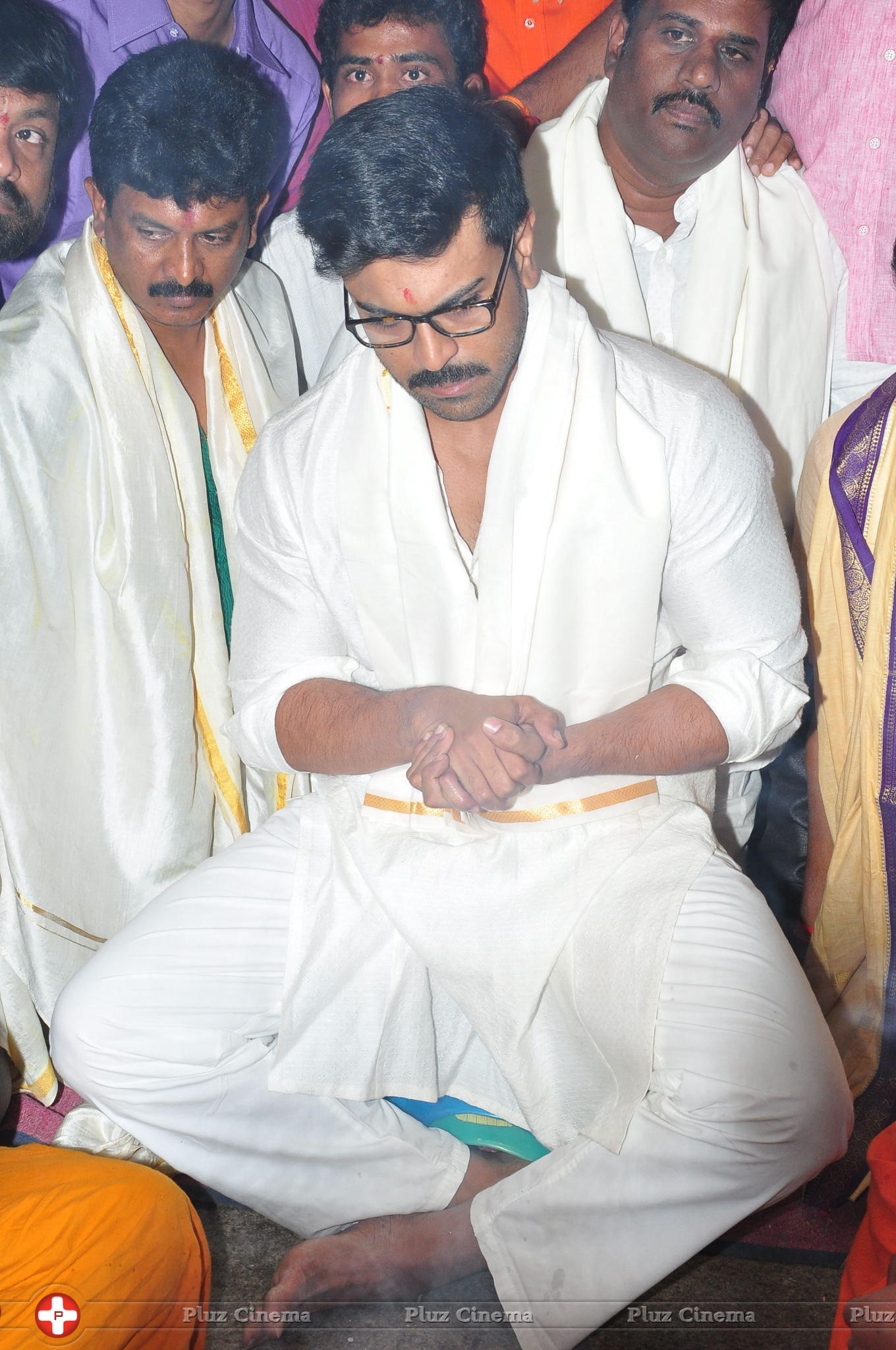 Chiranjeevi Birthday Celebrations at Film Nagar Temple | Picture 1395390