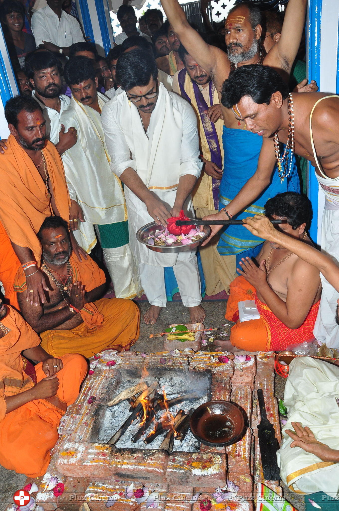 Chiranjeevi Birthday Celebrations at Film Nagar Temple | Picture 1395394