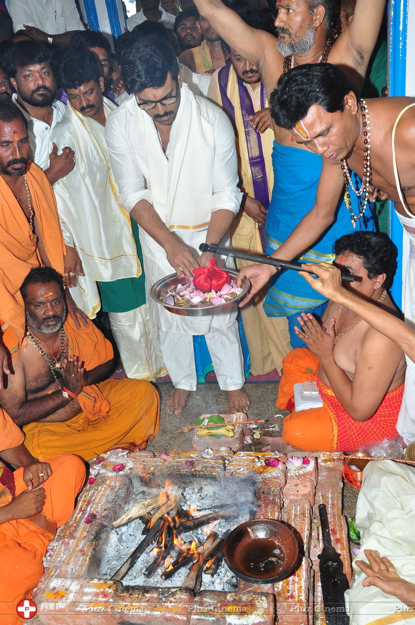 Chiranjeevi Birthday Celebrations at Film Nagar Temple | Picture 1395396