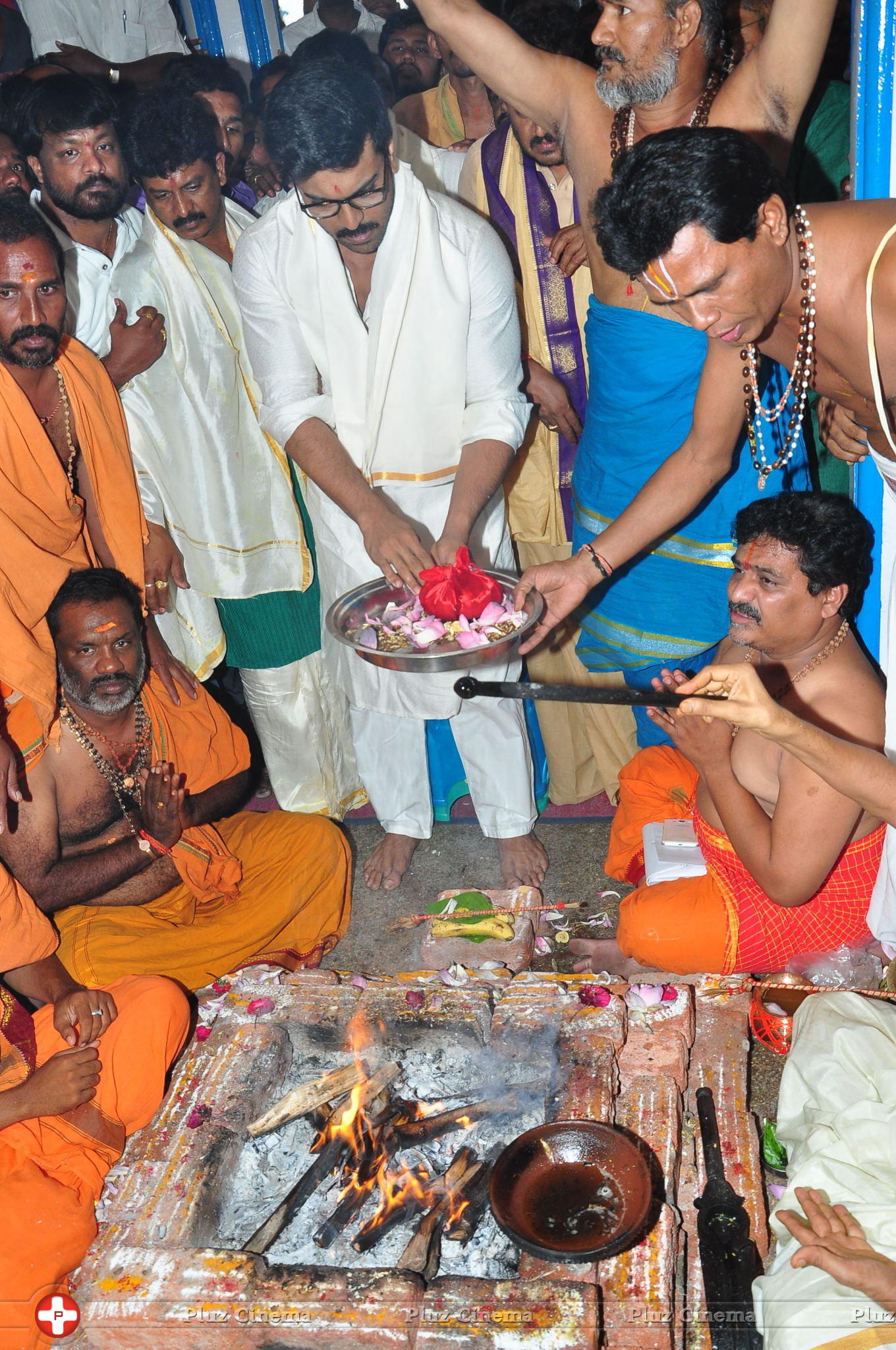 Chiranjeevi Birthday Celebrations at Film Nagar Temple | Picture 1395397