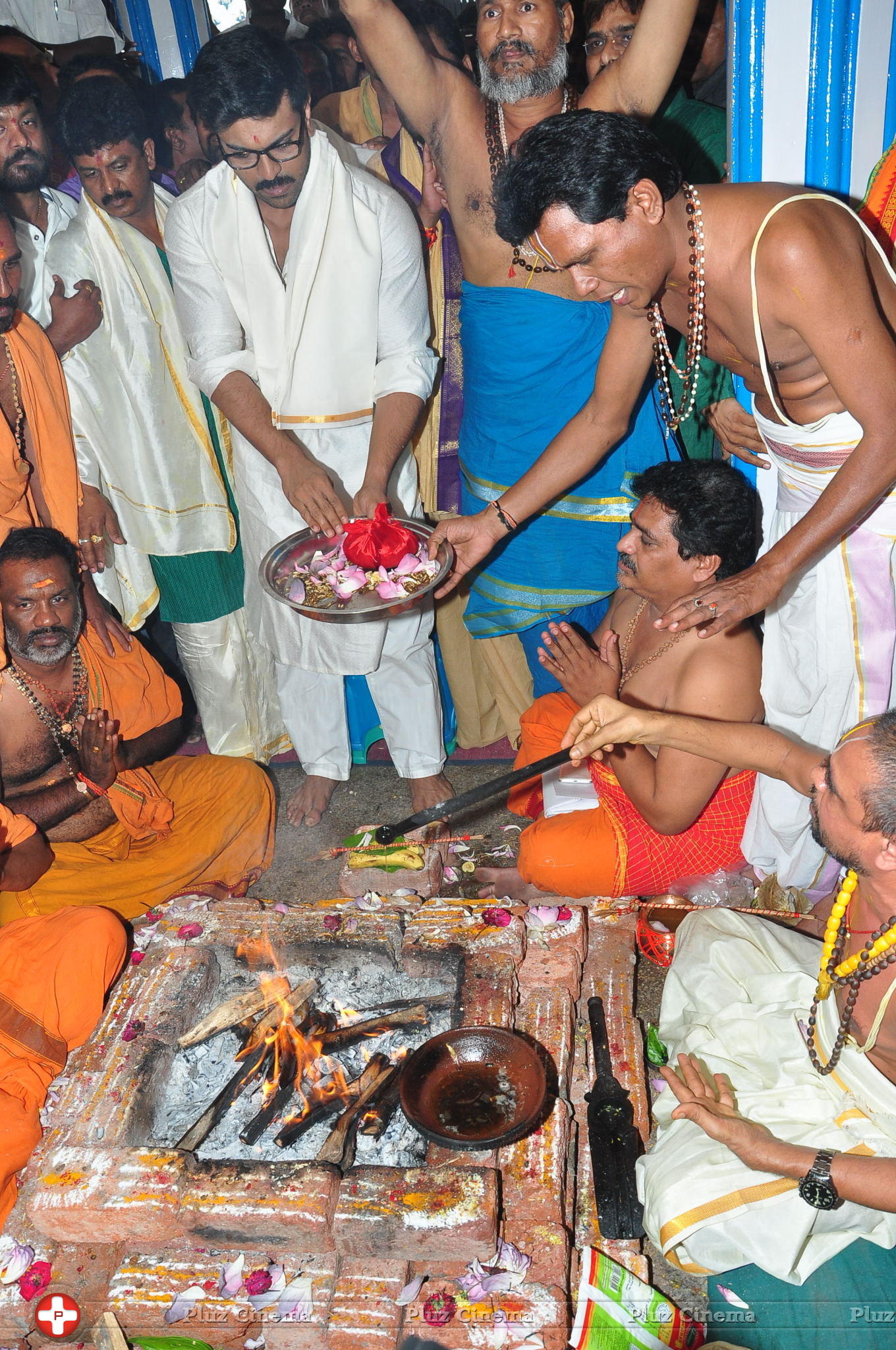 Chiranjeevi Birthday Celebrations at Film Nagar Temple | Picture 1395399