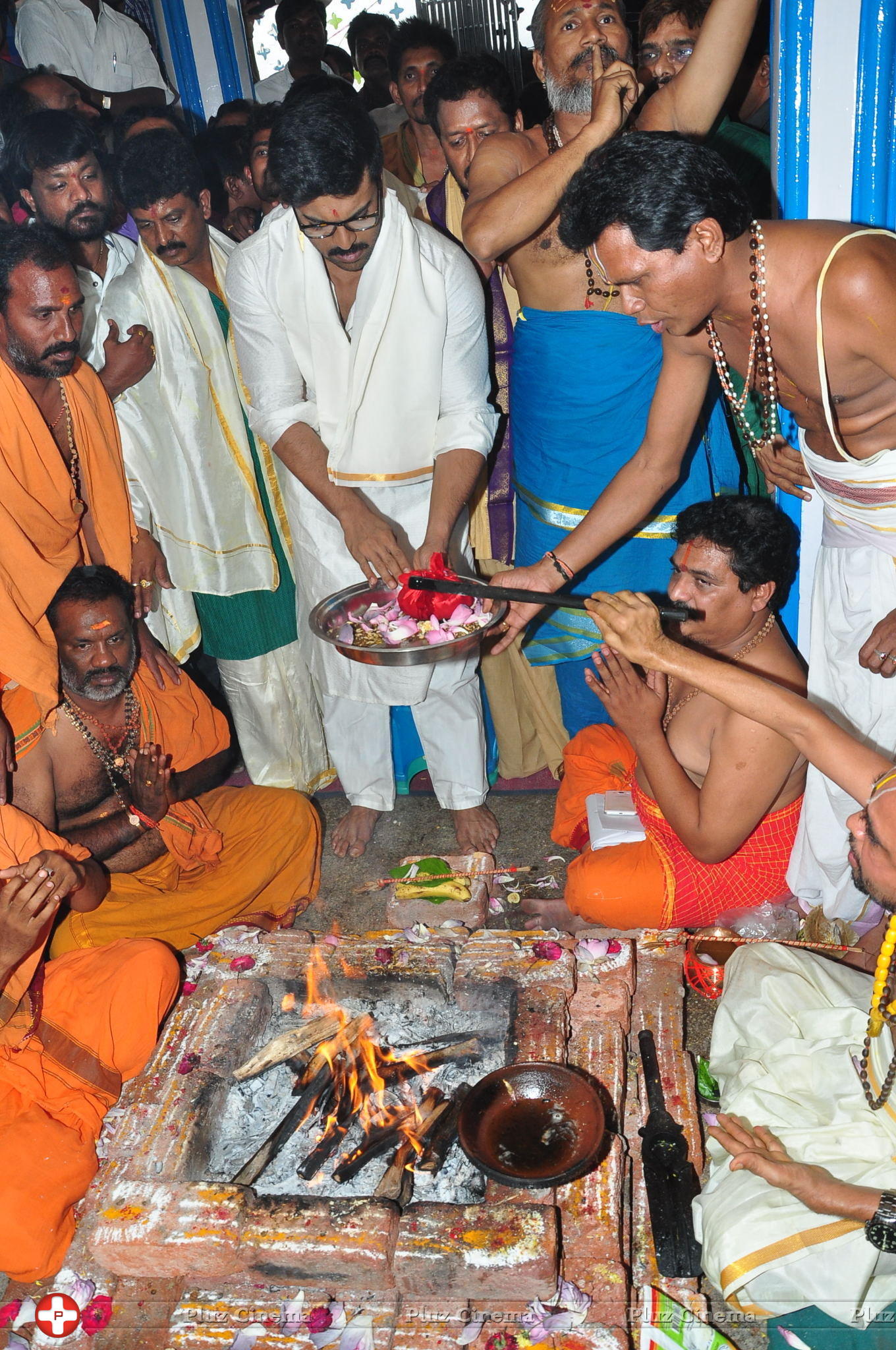 Chiranjeevi Birthday Celebrations at Film Nagar Temple | Picture 1395400