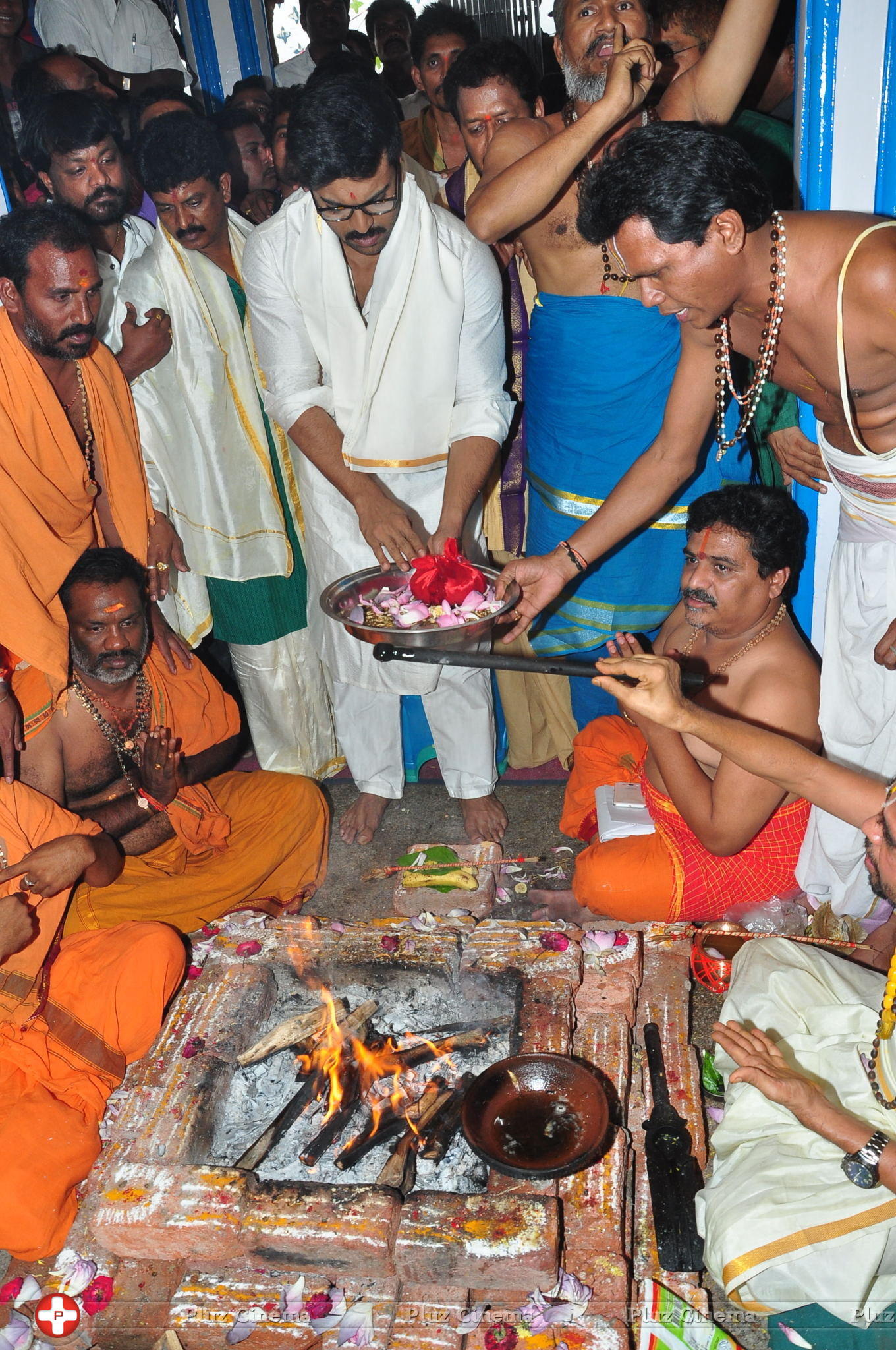 Chiranjeevi Birthday Celebrations at Film Nagar Temple | Picture 1395401