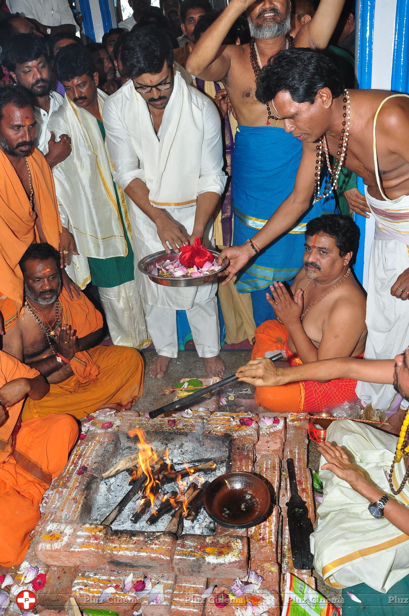 Chiranjeevi Birthday Celebrations at Film Nagar Temple | Picture 1395402