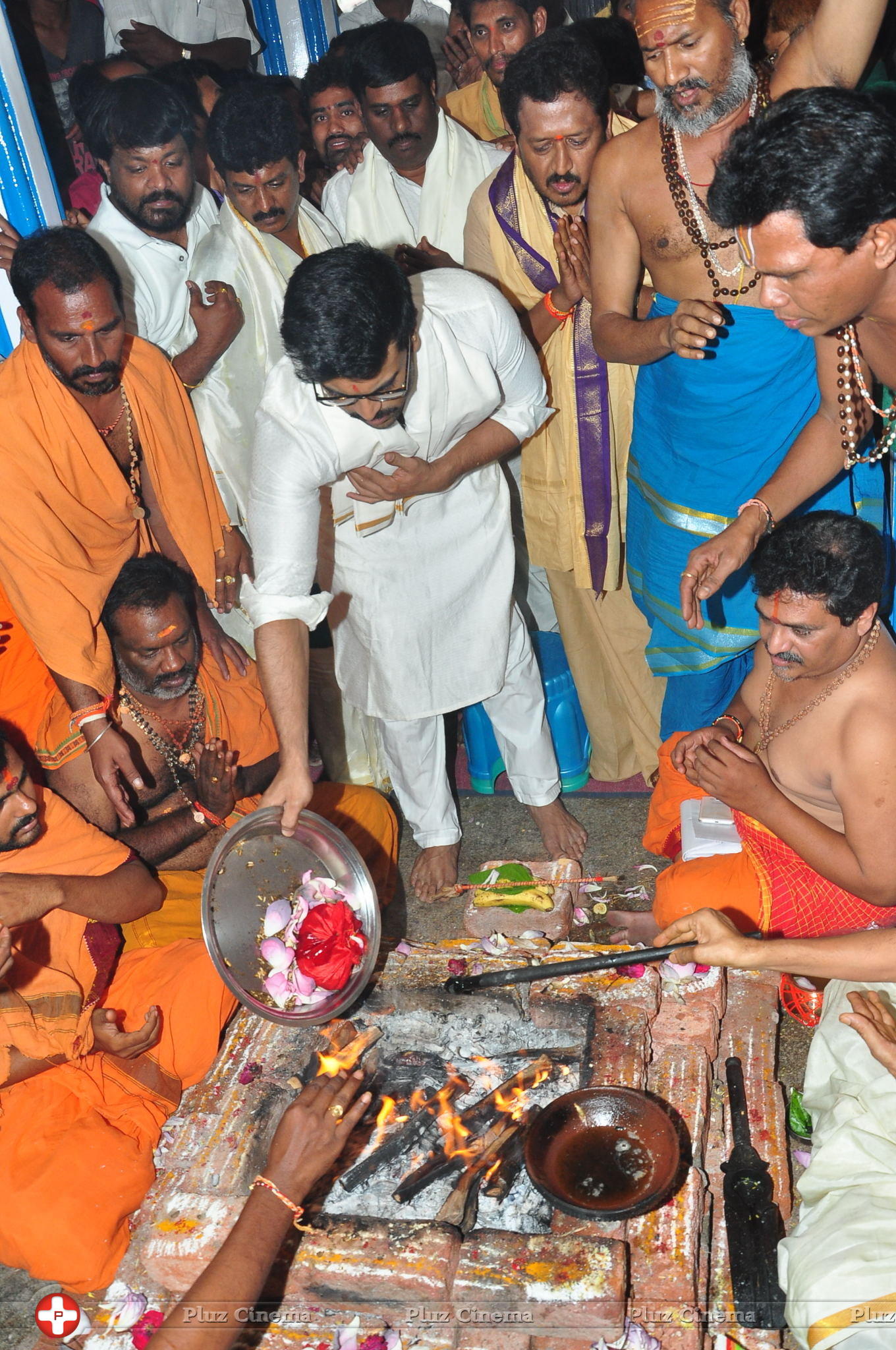 Chiranjeevi Birthday Celebrations at Film Nagar Temple | Picture 1395405