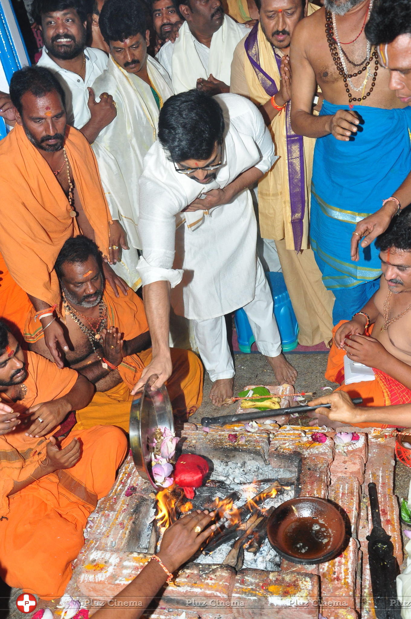 Chiranjeevi Birthday Celebrations at Film Nagar Temple | Picture 1395406